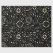 魔法のタロット星占い天空 ラッピングペーパー (フラット)