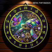 魔法のタートルバタフライ素朴ルームアート ダーツボード