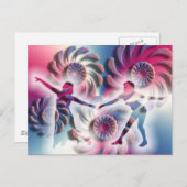 魔法のダンスの瞬間 ポストカード (正面/裏面)