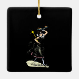 魔法のダンセルフライの女性 セラミックオーナメント