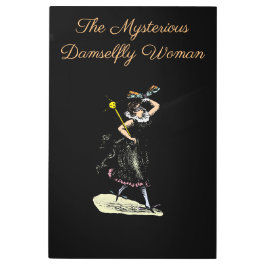 魔法のダンセルフライの女性 メタルプリント