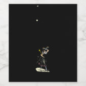 魔法のダンセルフライの女性 ワインラベル (シングルラベル)