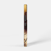 魔法のチョコレートカップケーキと金ゴールド星 SAMSUNG GALAXYケース (右側面)