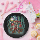 魔法のトアドストオール ペーパープレート (パーティー)