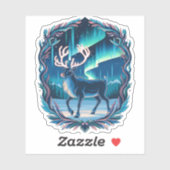 魔法のトナカイ光 シール (シート)