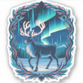 魔法のトナカイ光 シール (正面)