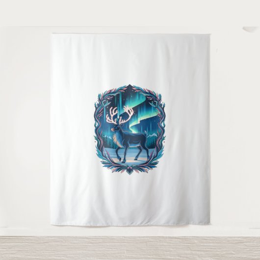 魔法のトナカイ光 タペストリー (正面)