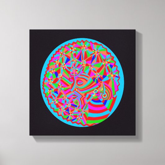 魔法のトランス キャンバスプリント (正面)