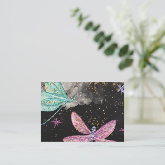 魔法のトンボ 名刺 (スタンド正面)