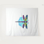 魔法のドラゴカラフルンフライ曼荼羅 タペストリー (正面(横))