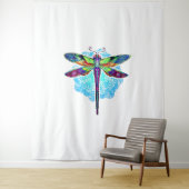 魔法のドラゴカラフルンフライ曼荼羅 タペストリー (インサイチュ)