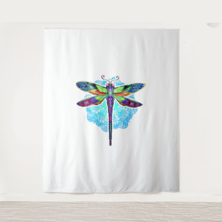 魔法のドラゴカラフルンフライ曼荼羅 タペストリー