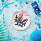 魔法のドラゴンベビーシャワー ペーパープレート (パーティー)