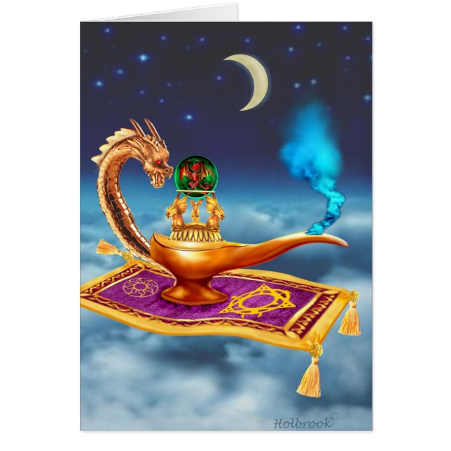 魔法のドラゴンランプ (正面)