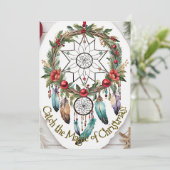 魔法のドリームキャッチャー・クリスマスリース シーズンカード (スタンド正面)