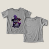魔法のニャーニャー 幼児用Tシャツ (デザイン正面&裏面)