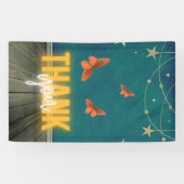 魔法のネオンライト&蝶ありがとう 横断幕 (横)