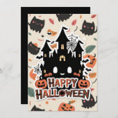 魔法のハッピーハロウィーンの魔法 シーズンカード (正面/裏面)