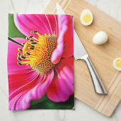 魔法のハミングバードモーメントデザイン キッチンタオル (四つ折り)