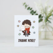 魔法のハリー・ポッター™とホグワーツの誕生日 サンキューカード (スタンド正面)