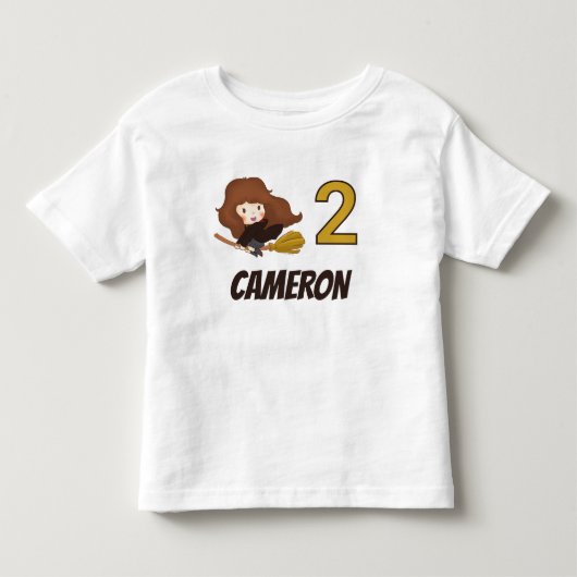 魔法のハリー・ポッター™とホグワーツの誕生日 トドラーTシャツ (正面)