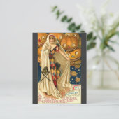 『魔法のハロウィンの挨拶』 ポストカード (スタンド正面)