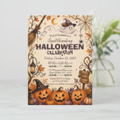 魔法のハロウィン招待状 招待状 (スタンド正面)