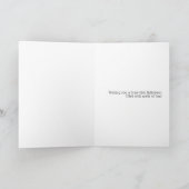 魔法のハロウィーンの魔女とカルドロン カード (内部)