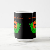 魔法のハロウィーンカボチャのコーヒーマグ コーヒーマグカップ (中央)