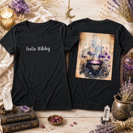 魔法のハーブ・カオルドル植物学 Tシャツ
