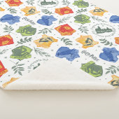 魔法のハーボロジーHOGWARTS™ハウスパターン シェルパブランケット (3/4)