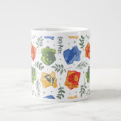 魔法のハーボロジーHOGWARTS™ハウスパターン ジャンボコーヒーマグカップ (正面)