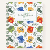 魔法のハーボロジーHOGWARTS™ハウスパターン ノートブック (正面)