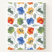 魔法のハーボロジーHOGWARTS™ハウスパターン ノートブック (裏面)