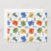 魔法のハーボロジーHOGWARTS™ハウスパターン ポストカード (正面/裏面)