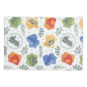 魔法のハーボロジーHOGWARTS™ハウスパターン 枕カバー (裏面)