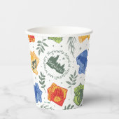 魔法のハーボロジーHOGWARTS™ハウスパターン 紙コップ (正面)