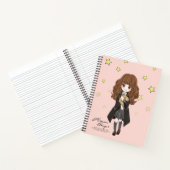 魔法のハーマイオネグレンジャー水色 ノートブック (内部)