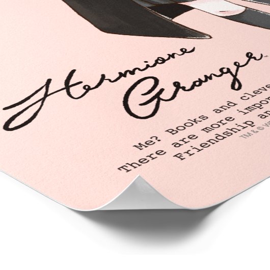 魔法のハーマイオネグレンジャー水色 ポスター (角)