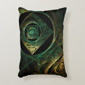 魔法のバイブレーション抽象芸術アートアクセントピロー アクセントクッション (正面(垂直))