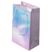 魔法のパステルクラウドとレインボーありがとう スモールペーパーバッグ (裏面アングル)