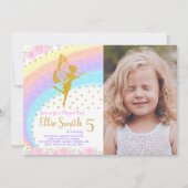 魔法のパステル招待状 招待状 (正面)