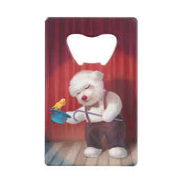 魔法のパフォーマンス クレジットカード栓抜き