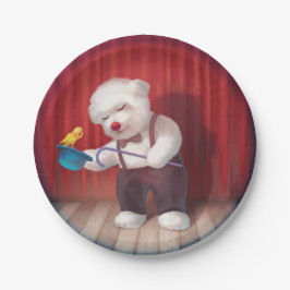 魔法のパフォーマンス ペーパープレート