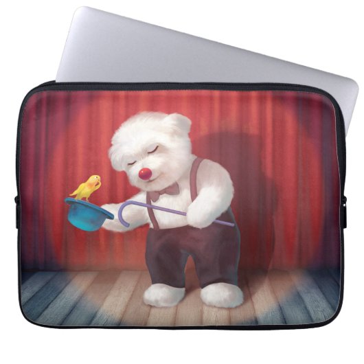 魔法のパフォーマンス ラップトップスリーブ (正面)