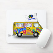 魔法のヒッピーヴァン マウスパッド (マウス)