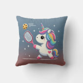 魔法のピックボールUnicorn - おもしろいファンタジープレーヤー クッション (裏面)