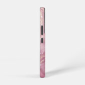 魔法のピンクの大理石の背景シームレス SAMSUNG GALAXYケース (右側面)
