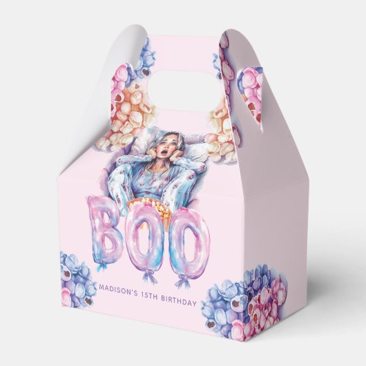 魔法のピンクパープルハロウィンナイトスリープバー フェイバーボックス (正面サイド)