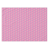 魔法のピンクパープルホルンユニコーン馬の神話 テーブルクロス (正面(横))